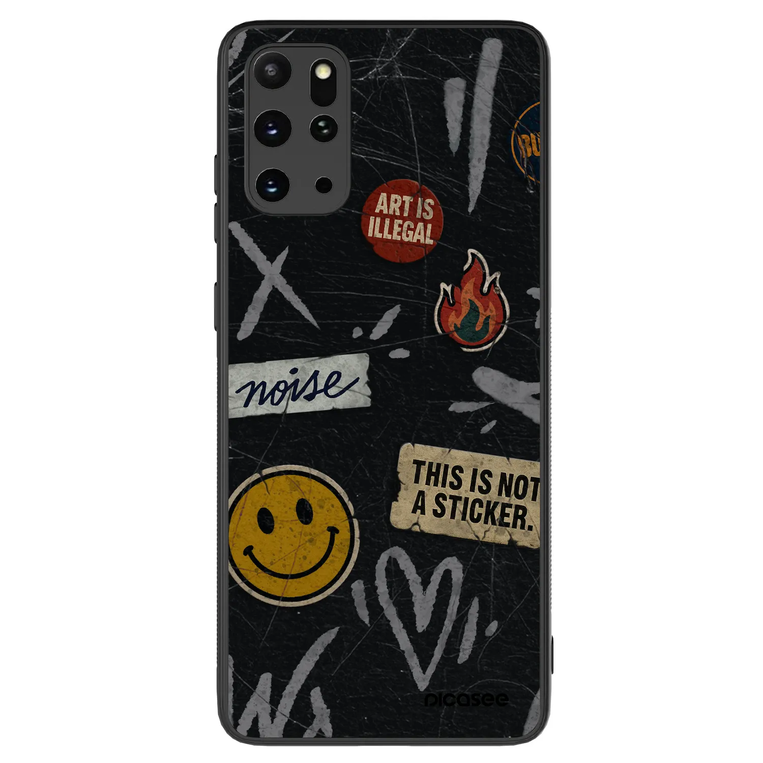Picasee ULTIMATE CASE für Samsung Galaxy S20+ G985F - STICKERS x TAGS