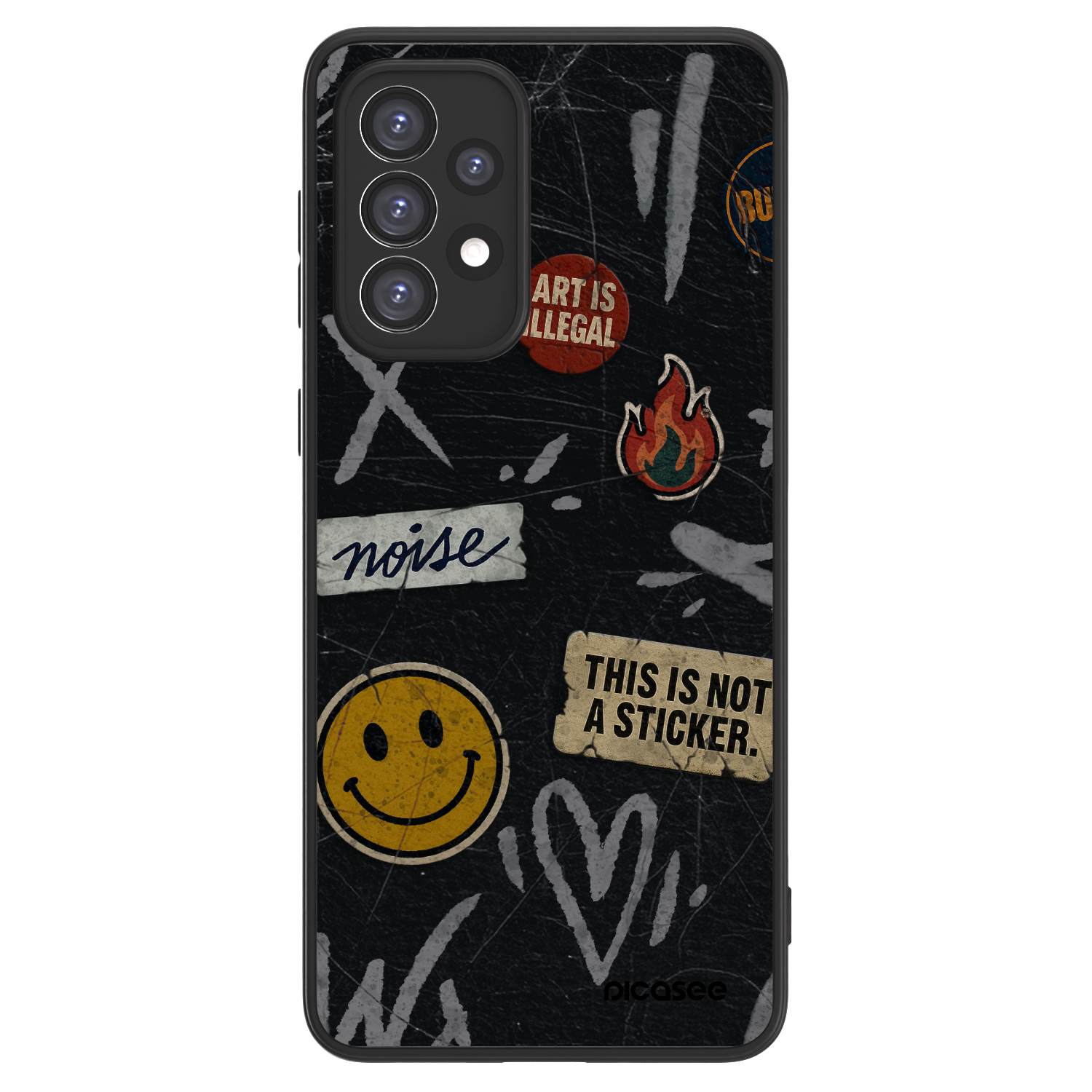 Picasee ULTIMATE CASE für Samsung Galaxy A33 5G A336 - STICKERS x TAGS