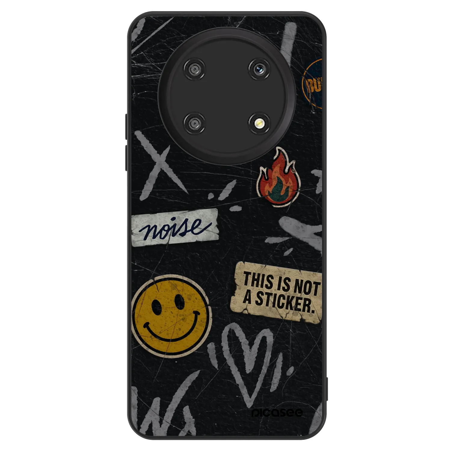 Picasee ULTIMATE CASE für Honor Magic4 Lite 5G - STICKERS x TAGS