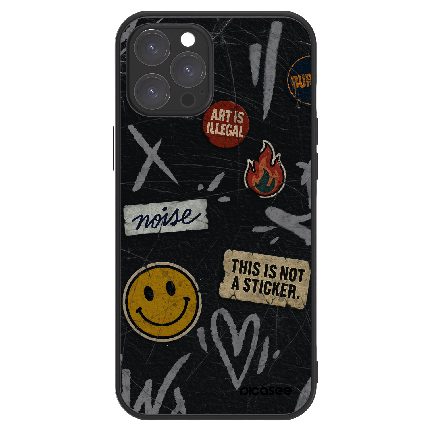 Picasee ULTIMATE CASE MagSafe für Apple iPhone 12 Pro Max - STICKERS x TAGS