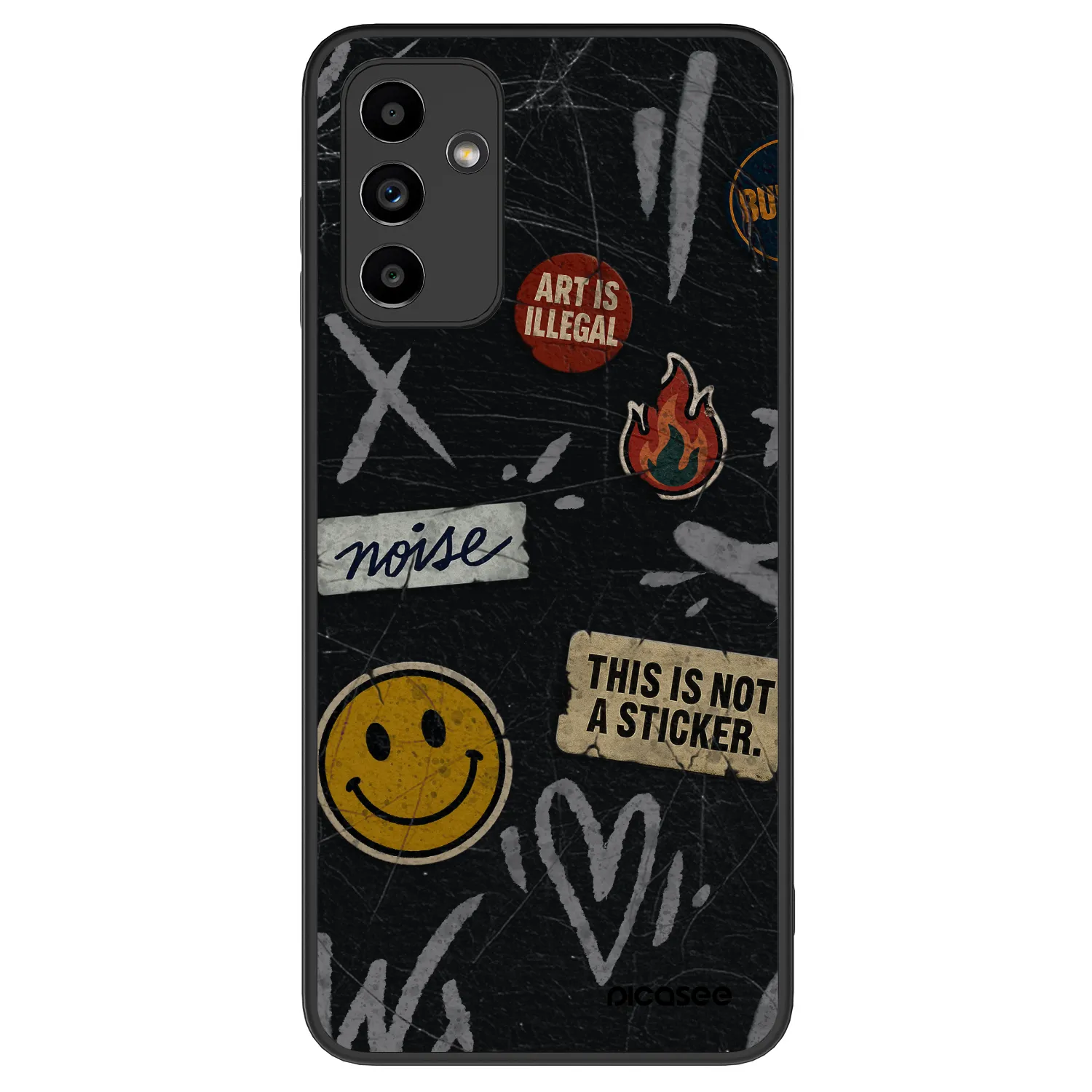 Picasee ULTIMATE CASE für Samsung Galaxy A04s A047F - STICKERS x TAGS