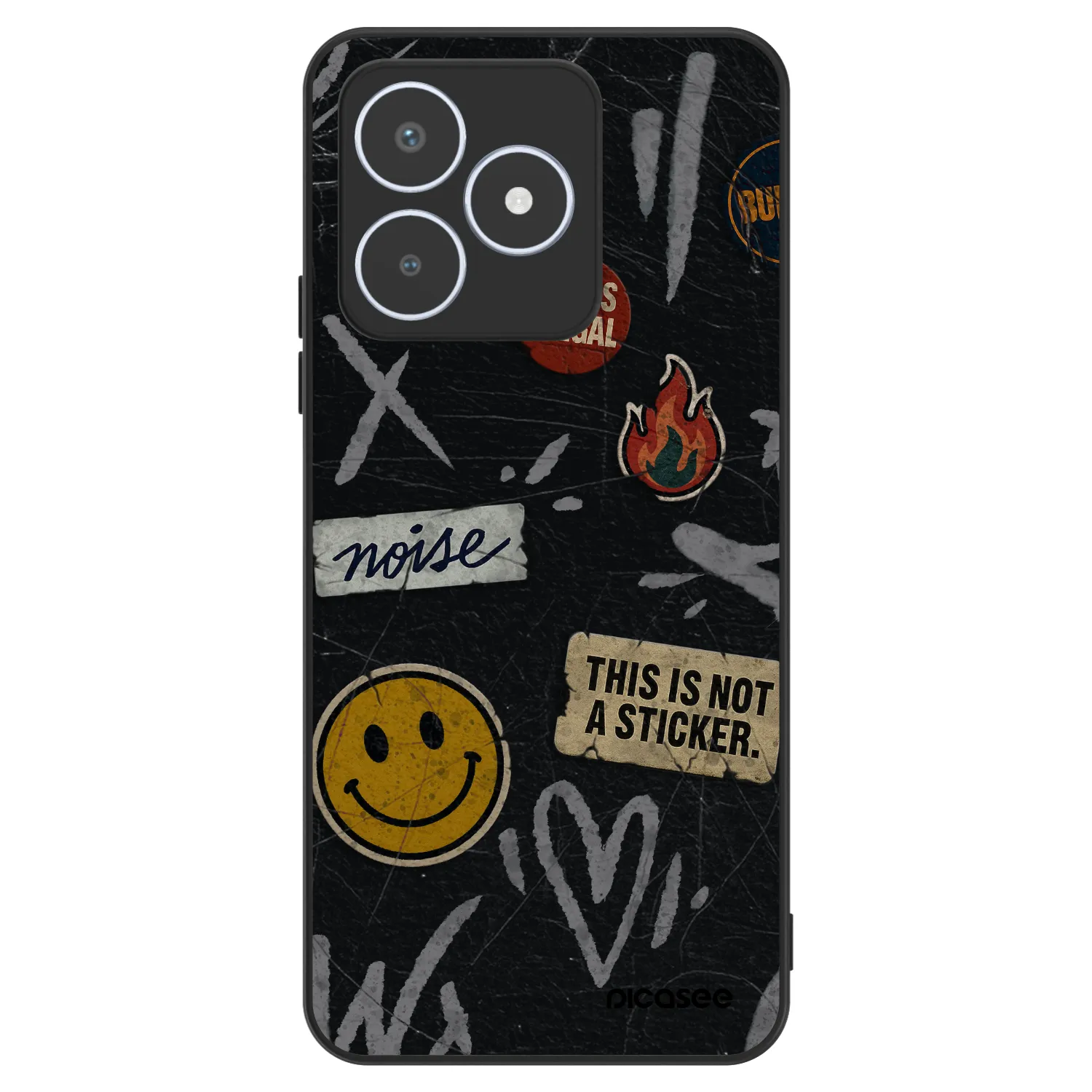 Picasee ULTIMATE CASE für Realme C53 - STICKERS x TAGS