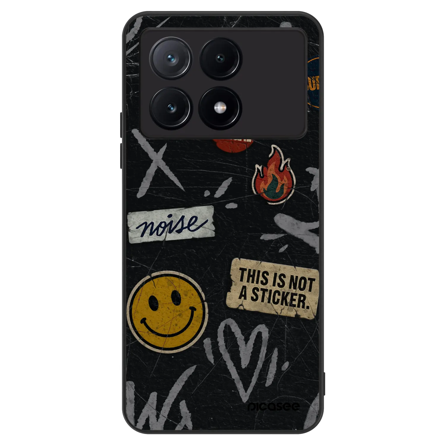 Picasee ULTIMATE CASE für Xiaomi Poco X6 Pro - STICKERS x TAGS