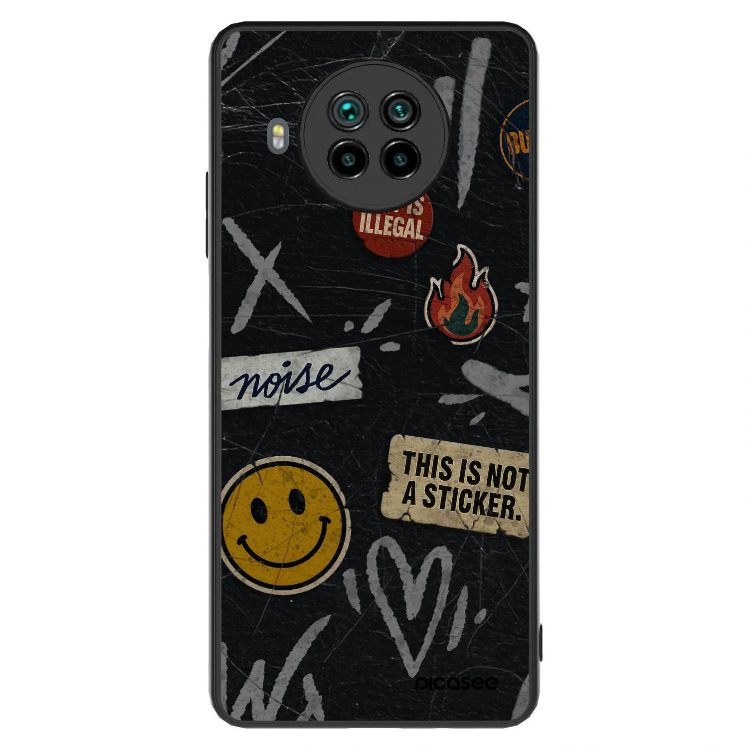 Picasee ULTIMATE CASE für Xiaomi Mi 10T Lite - STICKERS x TAGS