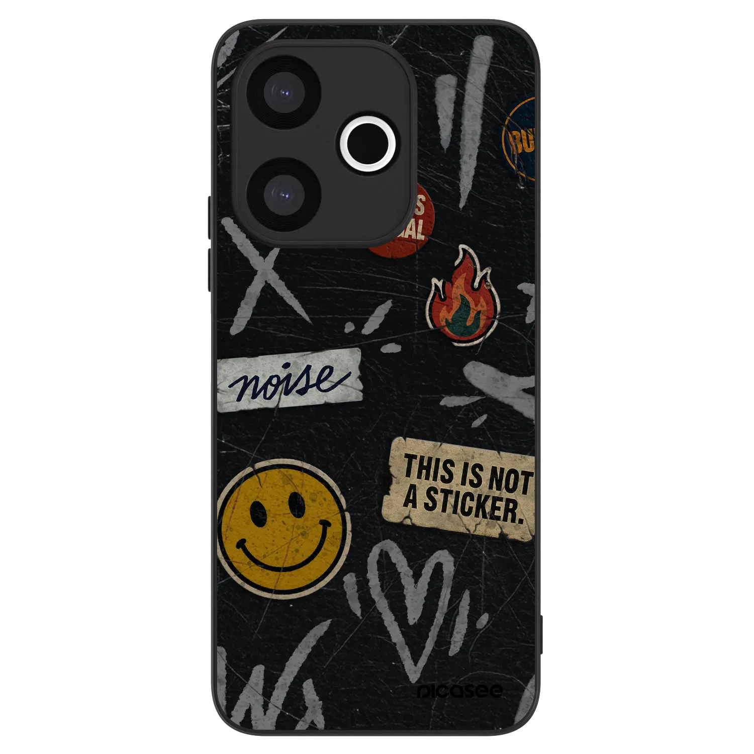 Picasee ULTIMATE CASE für Xiaomi Redmi 13 4G - STICKERS x TAGS