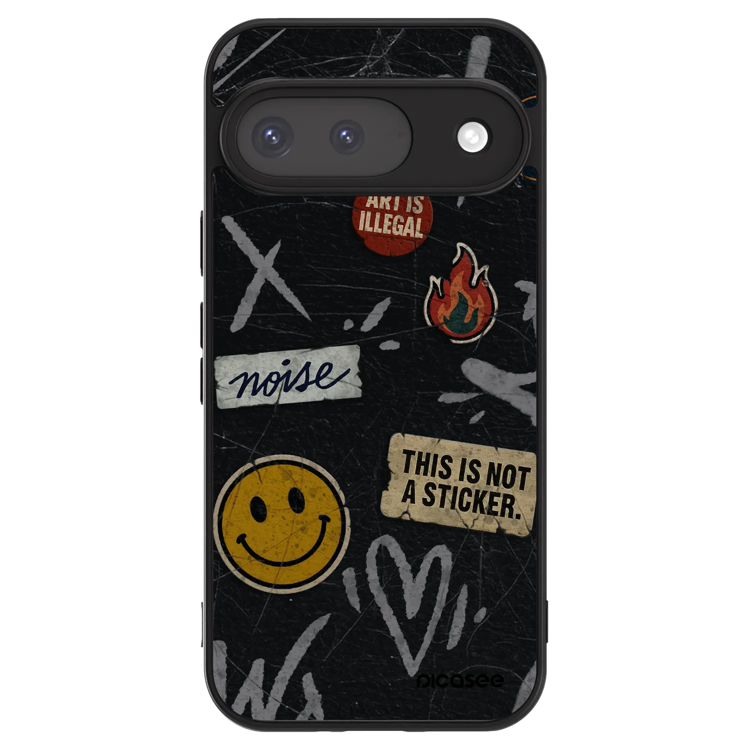Picasee ULTIMATE CASE für Google Pixel 9 - STICKERS x TAGS
