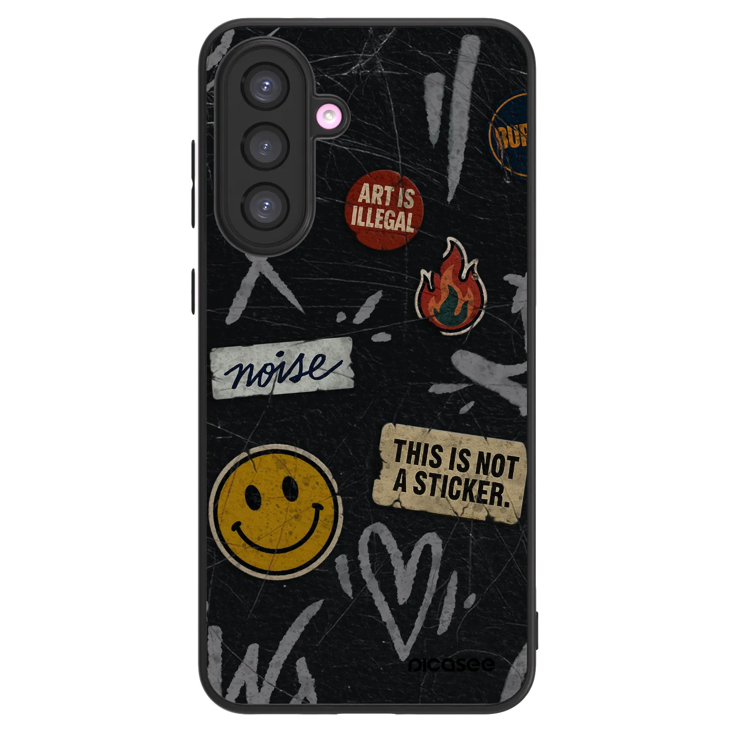 Picasee ULTIMATE CASE für Samsung Galaxy A56 5G A566B - STICKERS x TAGS