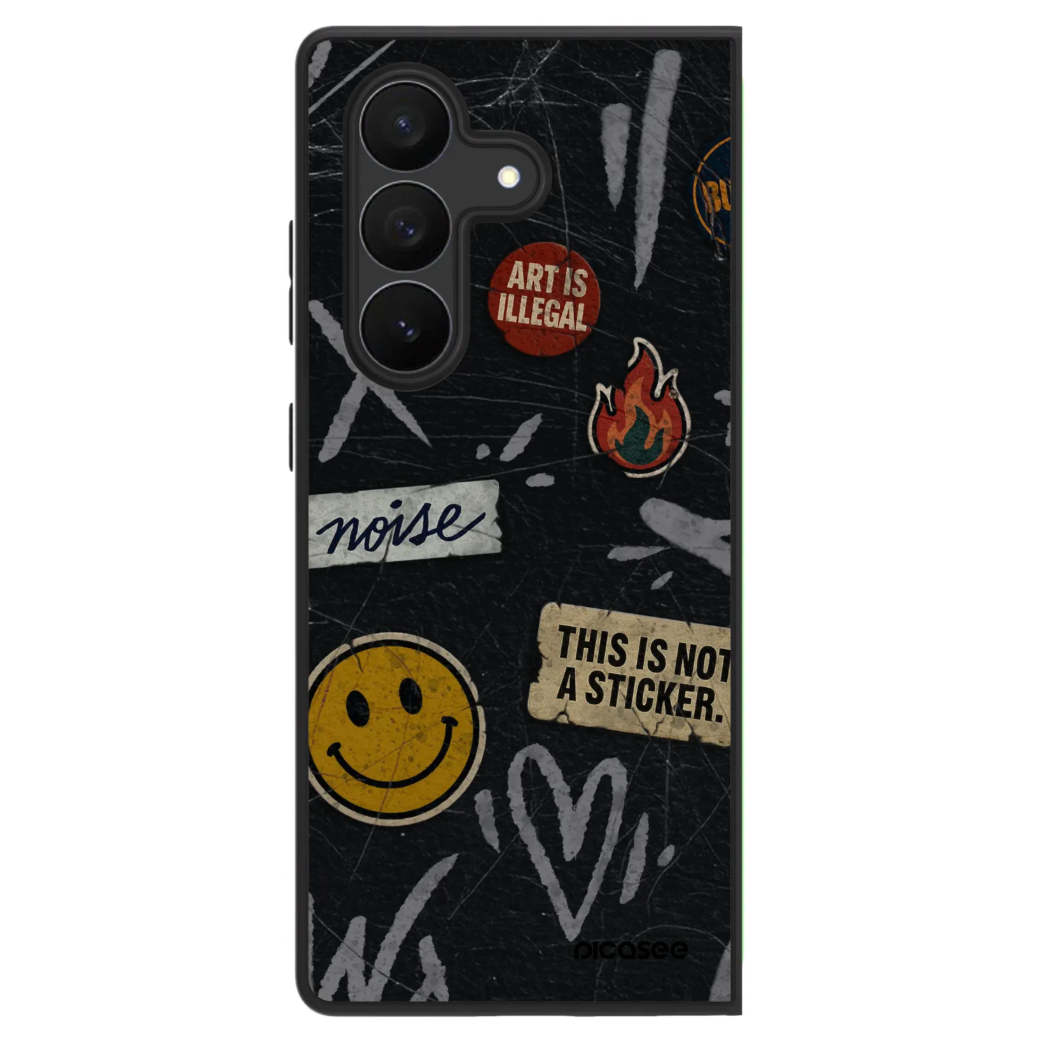 Picasee ULTIMATE CASE für Samsung Galaxy Z Fold7 5G - STICKERS x TAGS