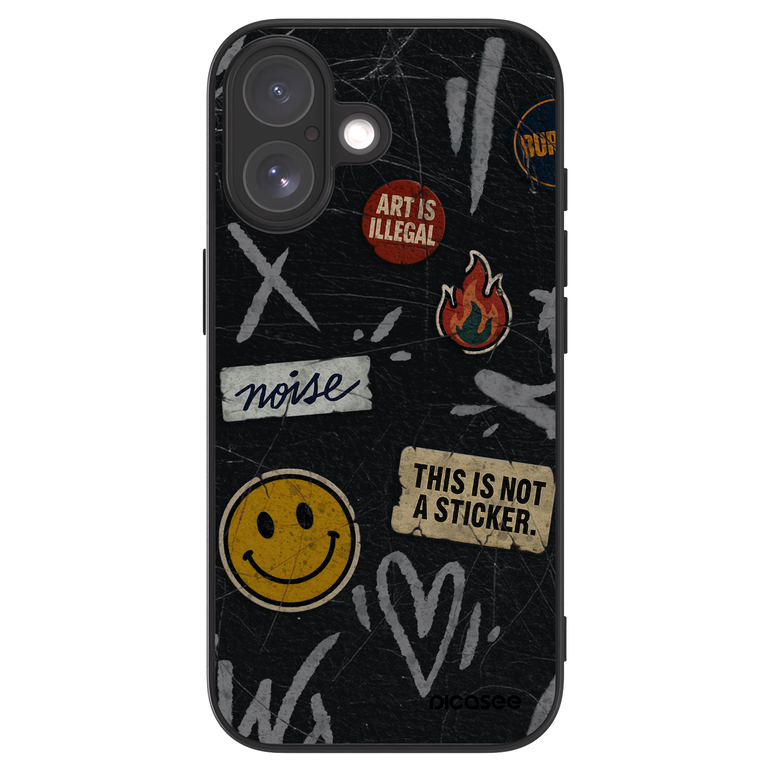 Picasee ULTIMATE CASE für Apple iPhone 17 - STICKERS x TAGS
