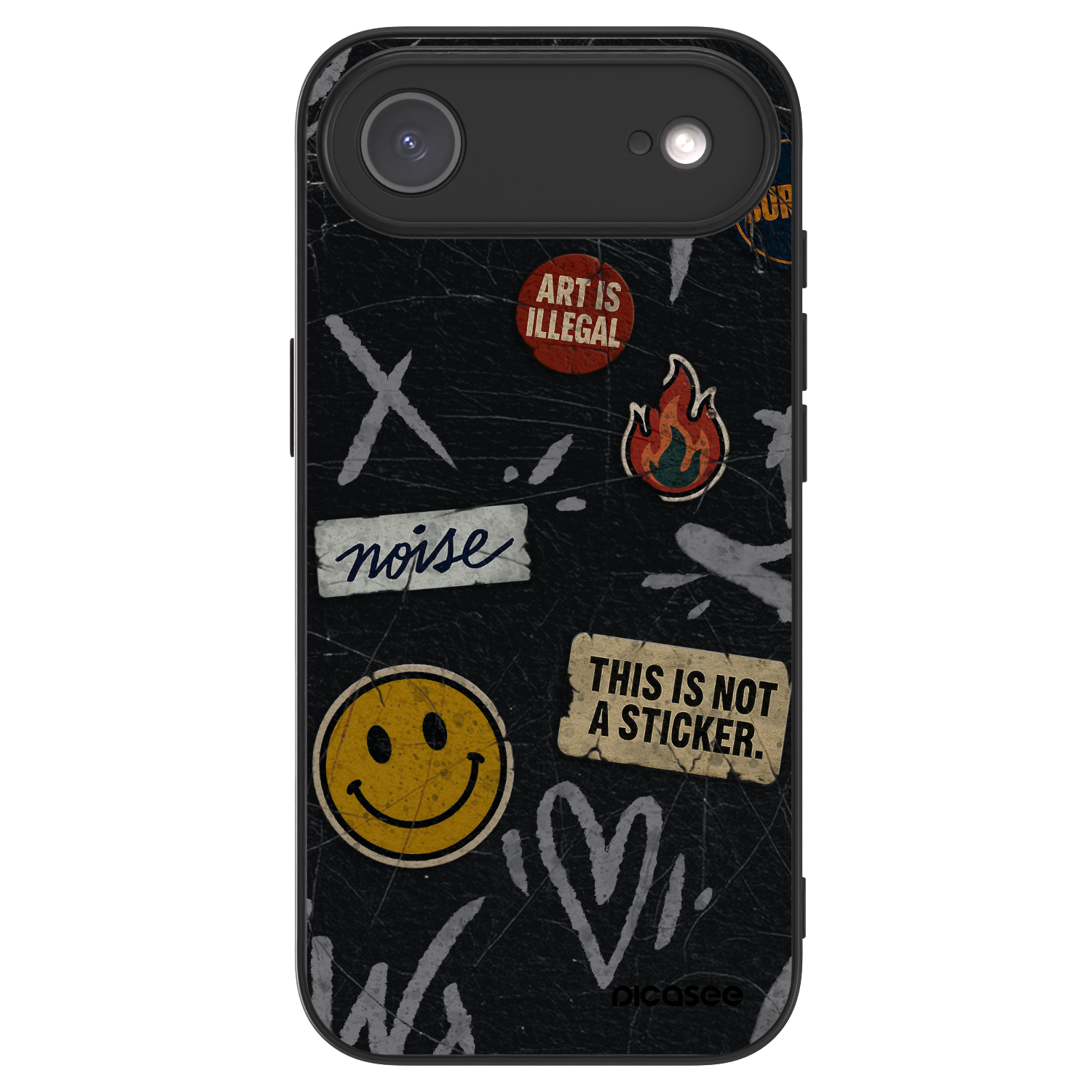 Picasee ULTIMATE CASE MagSafe für Apple iPhone Air - STICKERS x TAGS