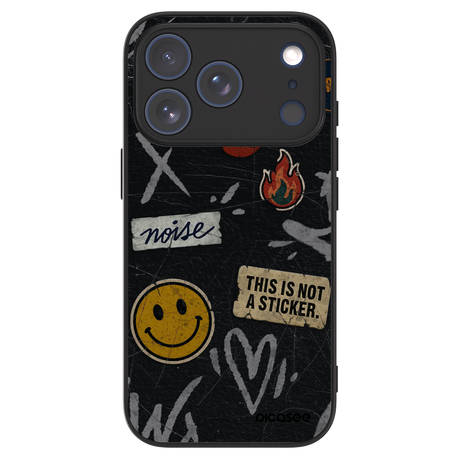 Picasee ULTIMATE CASE für Apple iPhone 17 Pro - STICKERS x TAGS