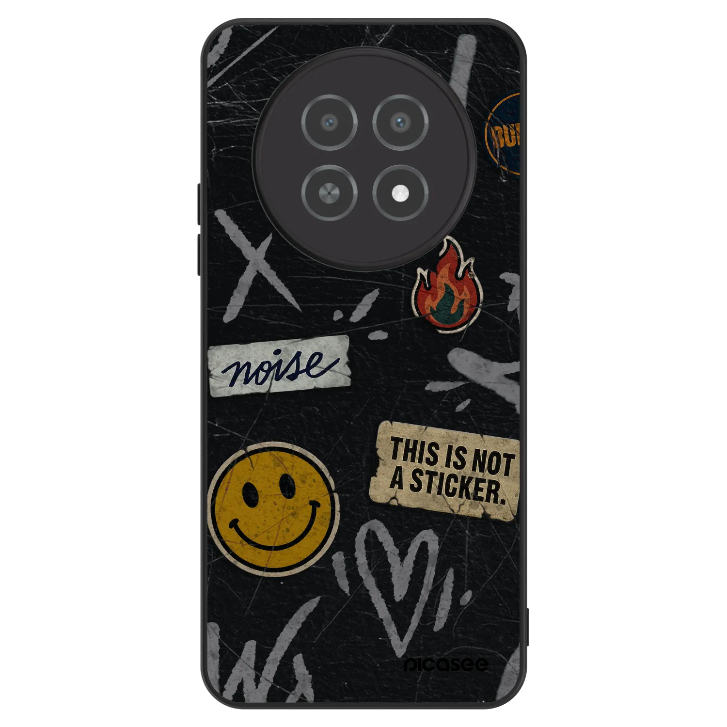 Picasee ULTIMATE CASE für Realme 12X - STICKERS x TAGS