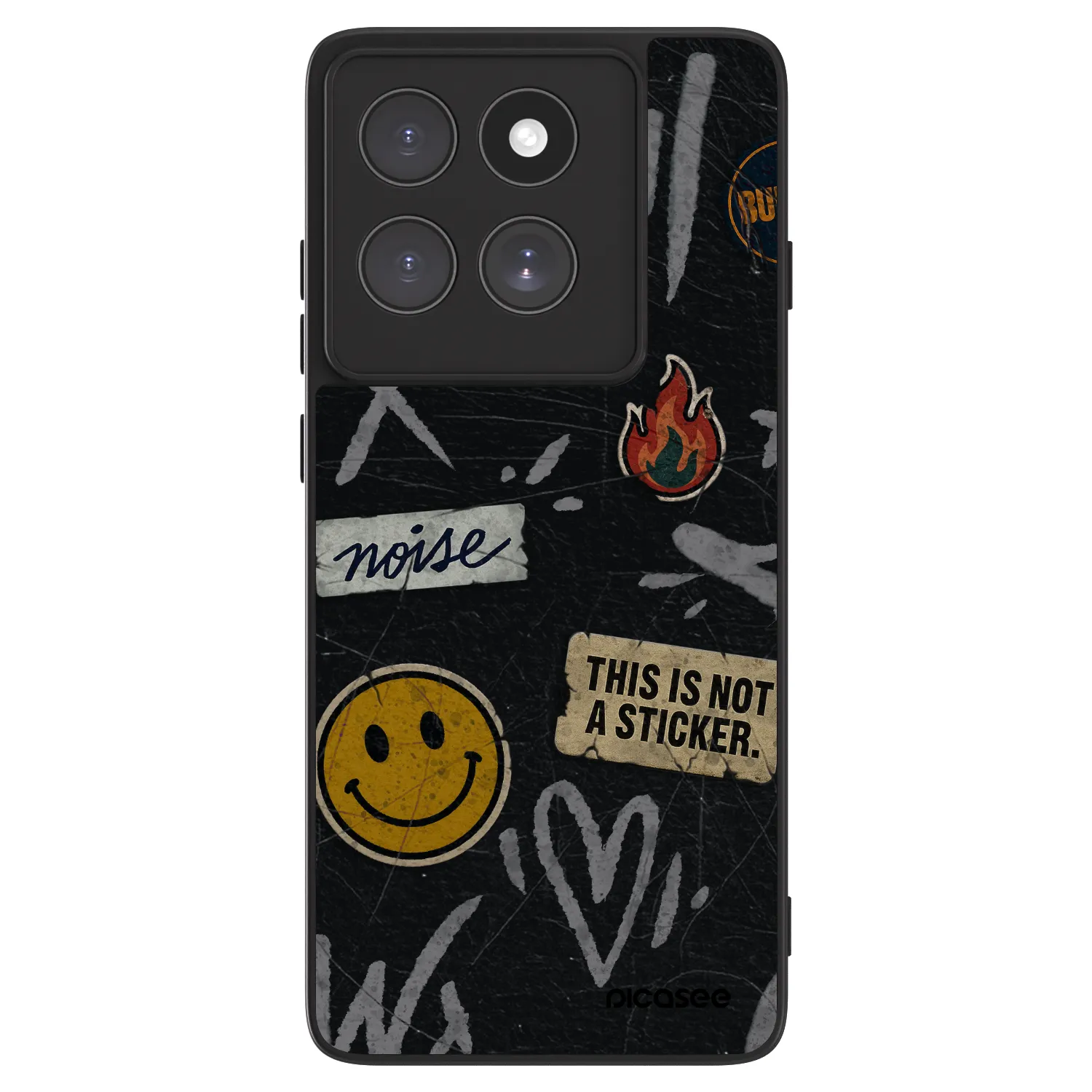 Picasee ULTIMATE CASE für Motorola Edge 60 5G - STICKERS x TAGS