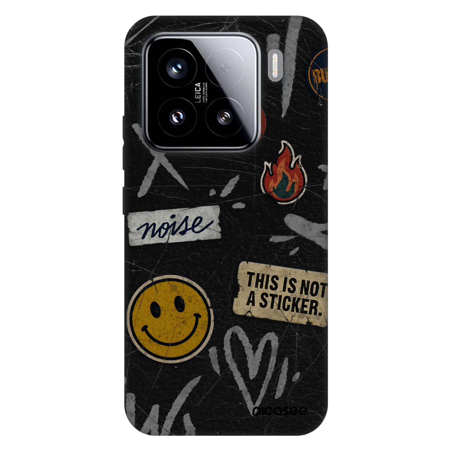 Picasee Fashion Case für Xiaomi 15 - STICKERS x TAGS