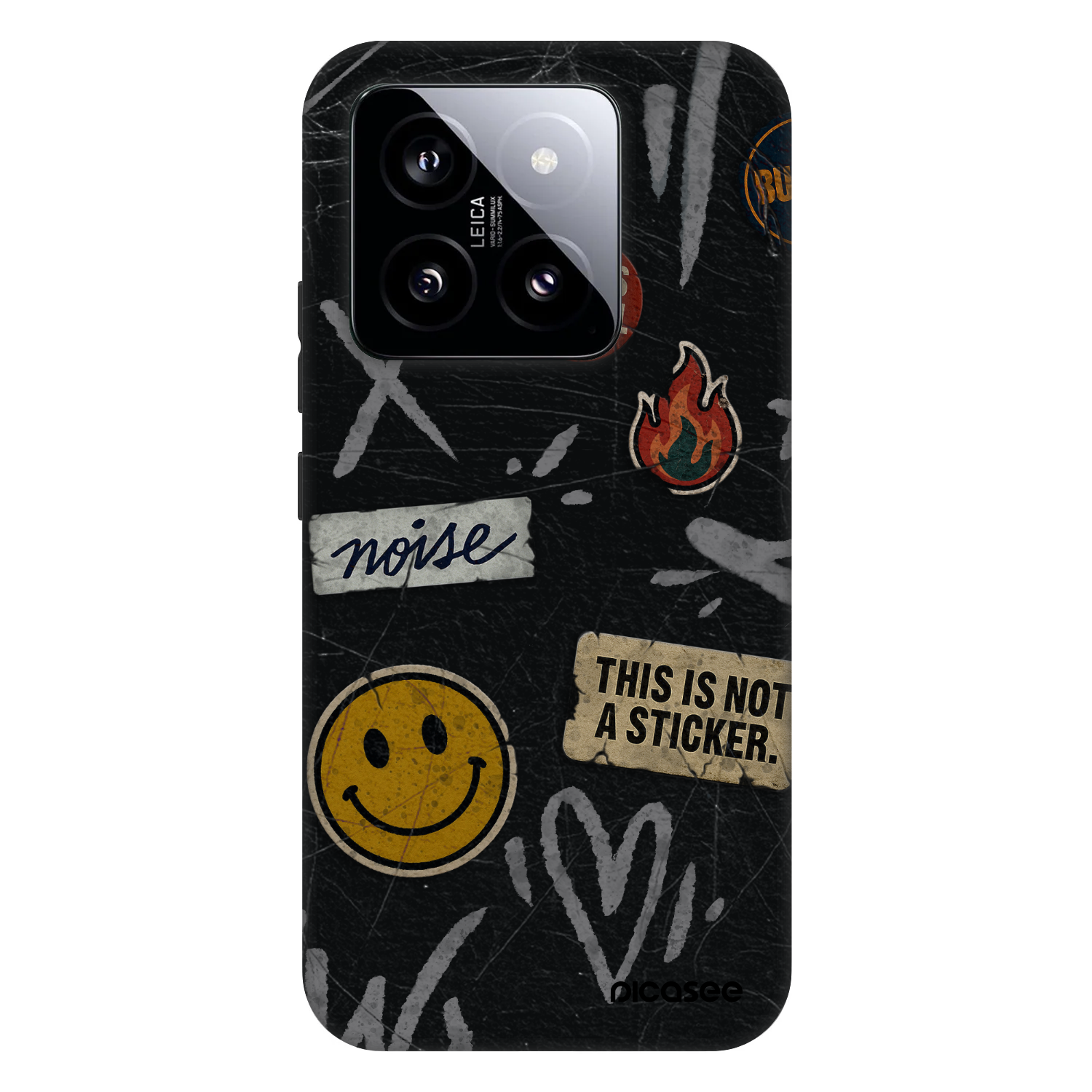 Picasee Fashion Case für Xiaomi 14 - STICKERS x TAGS