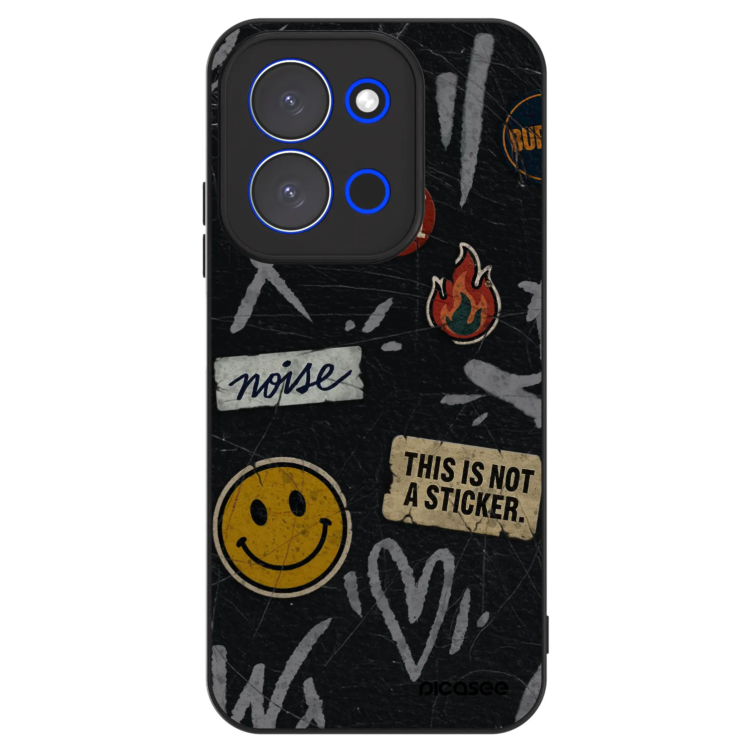Picasee ULTIMATE CASE für Xiaomi Redmi 15C 4G - STICKERS x TAGS