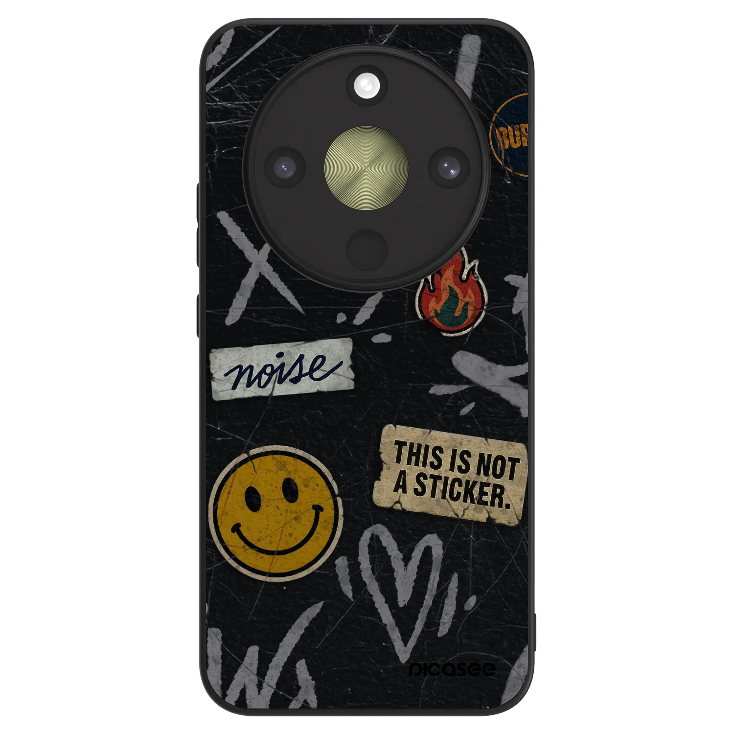 Picasee ULTIMATE CASE für Honor Magic8 Lite 5G - STICKERS x TAGS