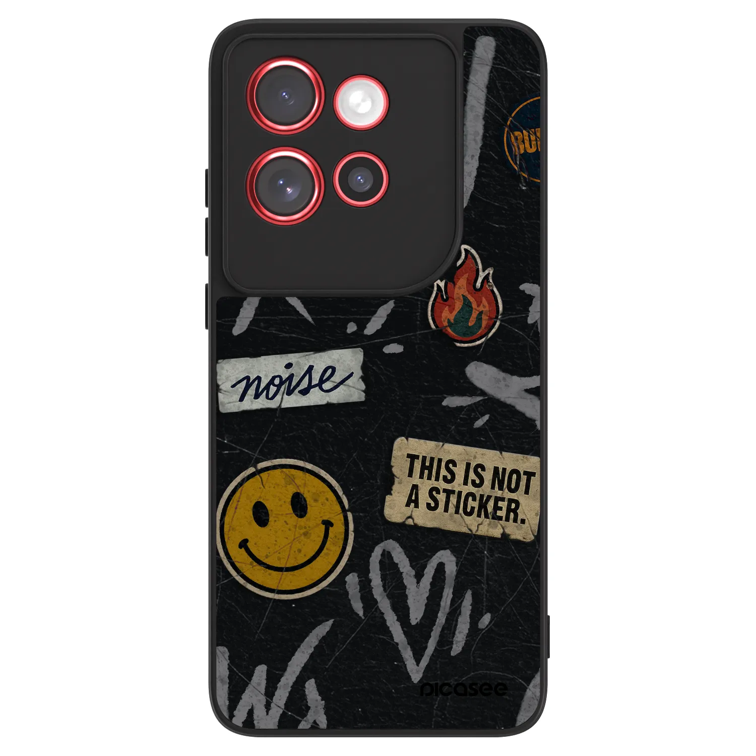 Picasee ULTIMATE CASE für Motorola Edge 60 Neo 5G - STICKERS x TAGS