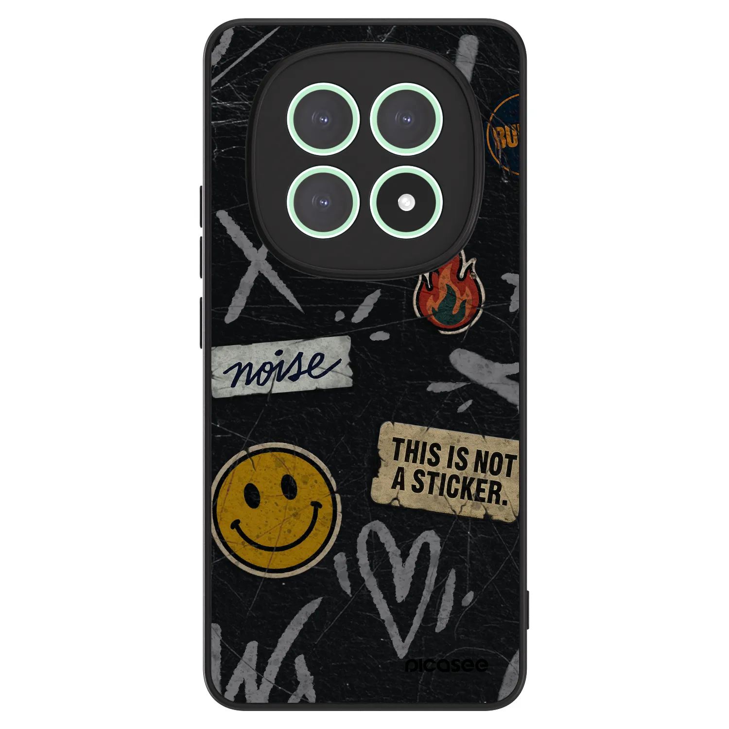 Picasee ULTIMATE CASE für Xiaomi Redmi Note 15 5G - STICKERS x TAGS