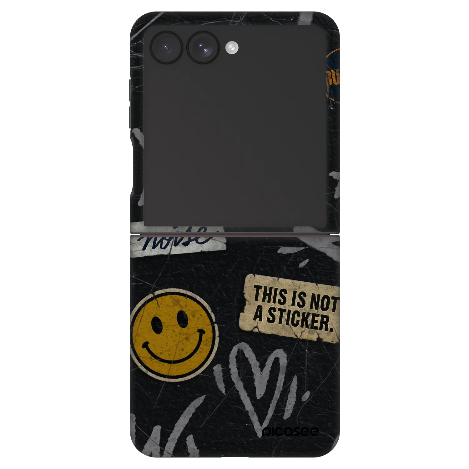 Picasee Fashion Case für Samsung Galaxy Z Flip7 5G - STICKERS x TAGS