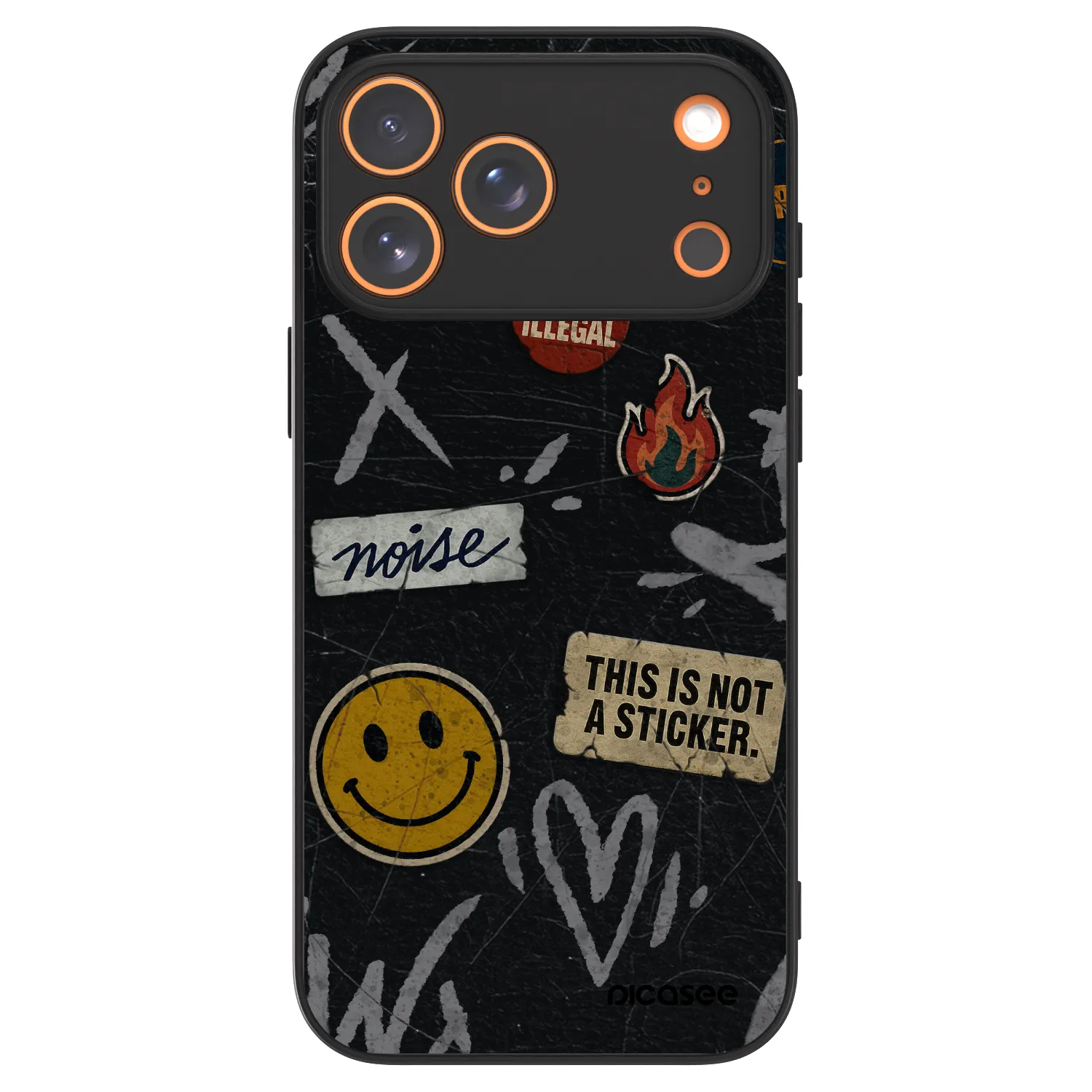 Picasee ULTIMATE CASE für Apple iPhone 18 Pro Max - STICKERS x TAGS