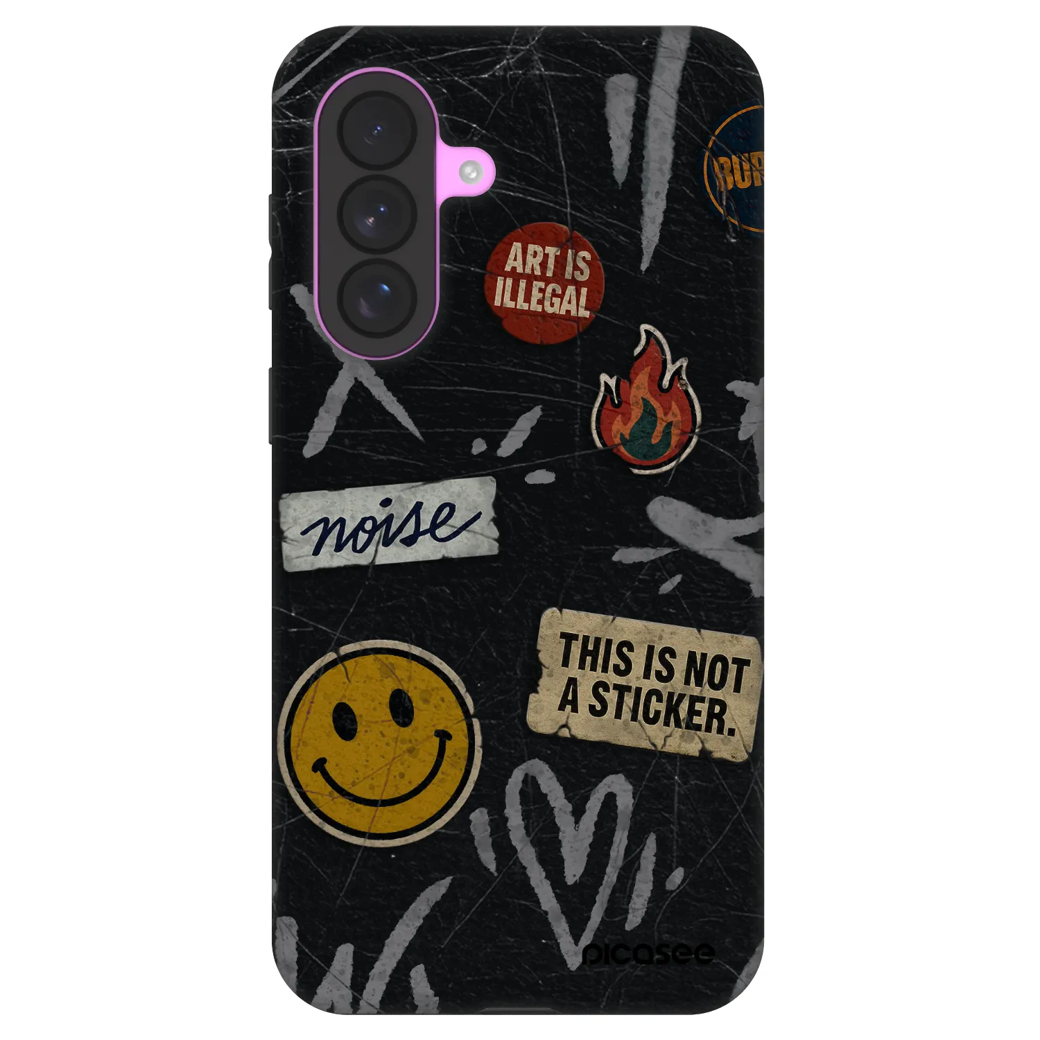 Picasee Fashion Case für Samsung Galaxy A37 - STICKERS x TAGS