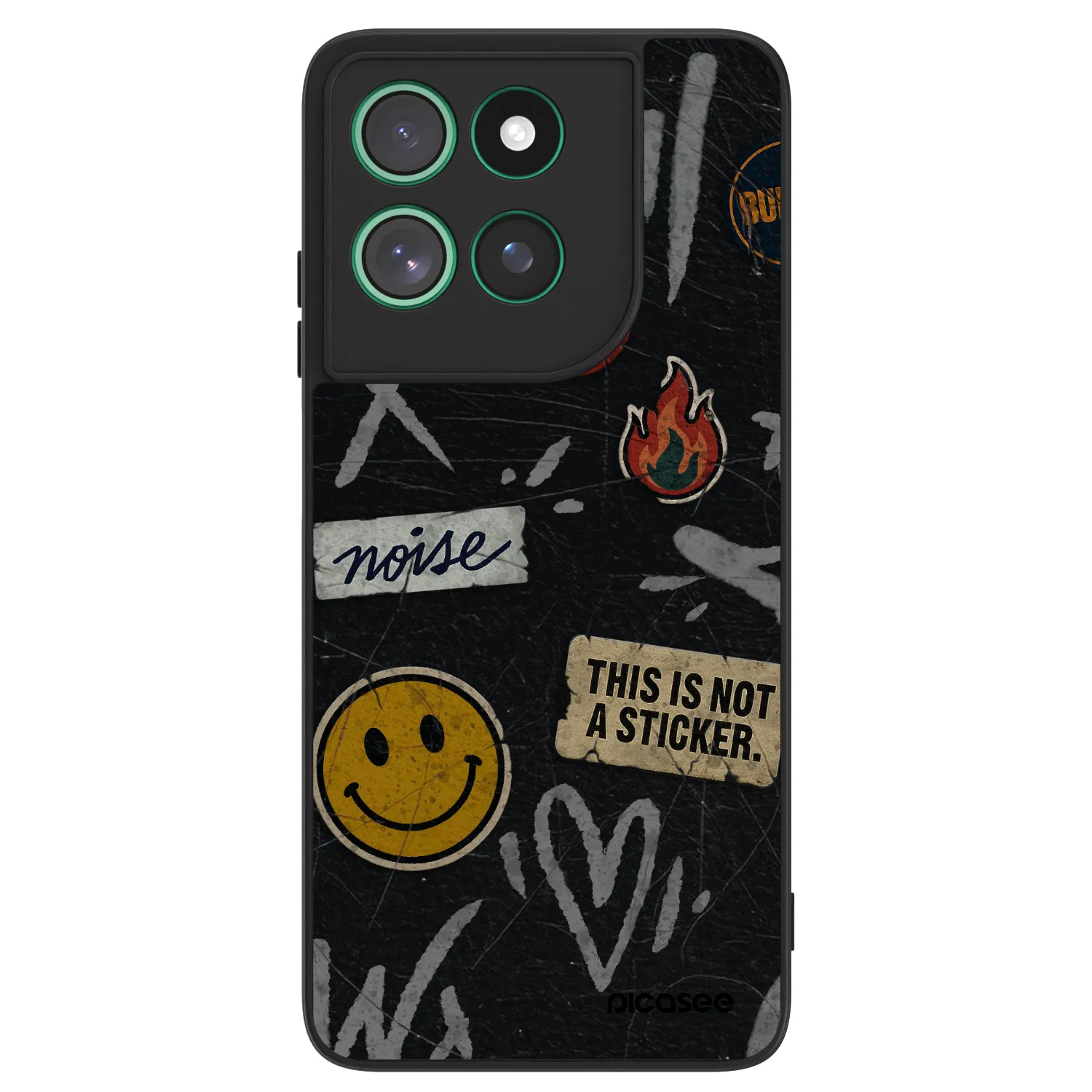 Picasee ULTIMATE CASE für Motorola Moto G57 Power - STICKERS x TAGS