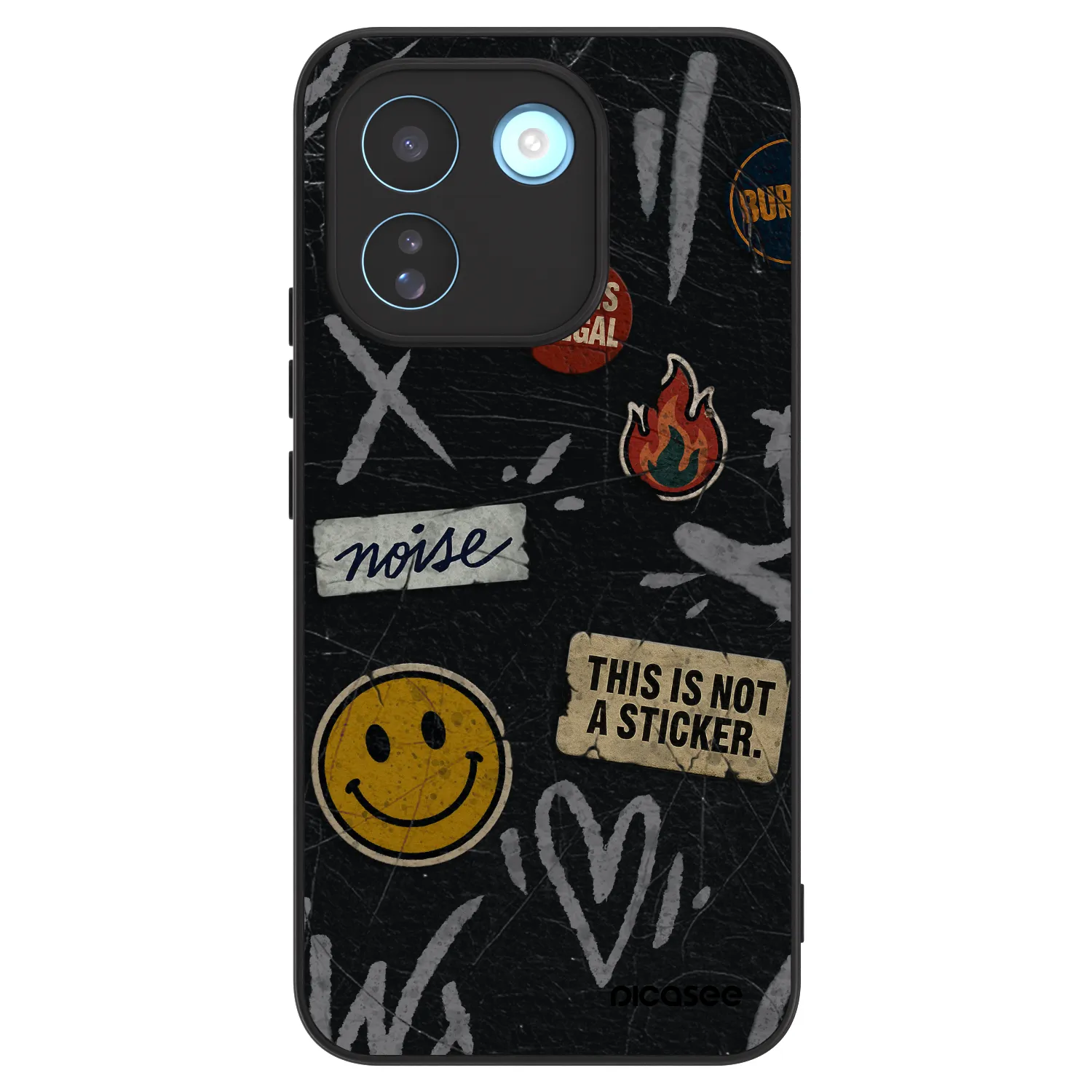 Picasee ULTIMATE CASE für Xiaomi Redmi Note 17 Pro MAX 5G - STICKERS x TAGS