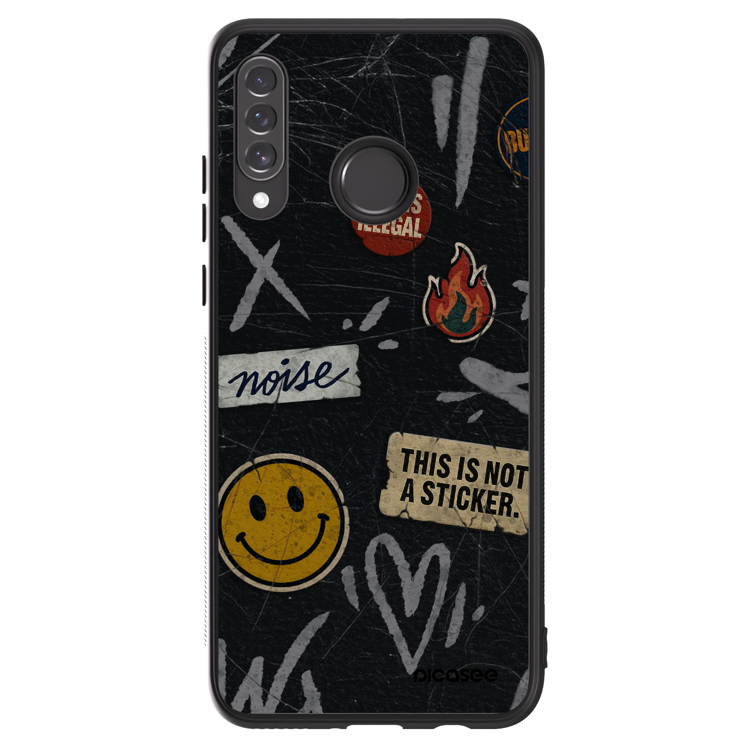 Picasee ULTIMATE CASE für Huawei P30 Lite - STICKERS x TAGS