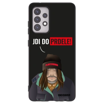 Picasee Samsung Galaxy A52 5G A525F Hülle - Schwarzes Silikon - Bezďák