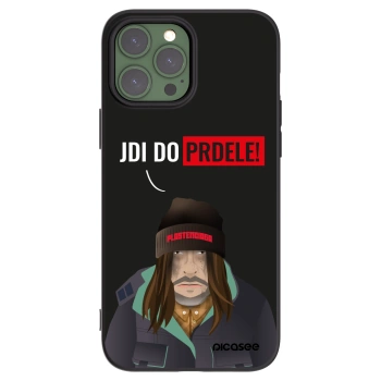 Picasee Apple iPhone 13 Pro Max Hülle - Schwarzes Silikon - Bezďák