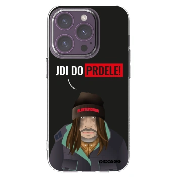 Picasee Apple iPhone 14 Pro Hülle - Transparentes Silikon - Bezďák