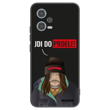 Picasee Xiaomi Redmi Note 12 5G Hülle - Schwarzes Silikon - Bezďák
