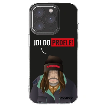 Picasee Apple iPhone 16 Pro Hülle - Transparentes Silikon - Bezďák