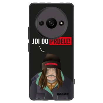 Picasee Xiaomi Redmi A3 Hülle - Schwarzes Silikon - Bezďák