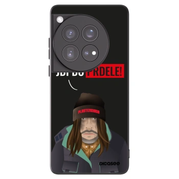 Picasee OnePlus 12 5G Hülle - Schwarzes Silikon - Bezďák