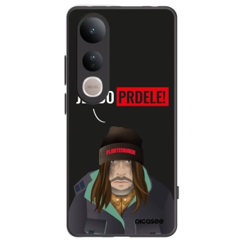 Picasee Vivo V50 Lite 5G Hülle - Schwarzes Silikon - Bezďák