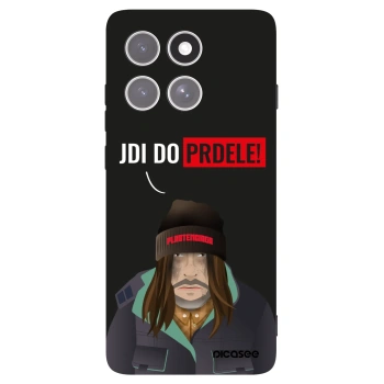 Picasee Motorola Edge 60 Pro Hülle - Schwarzes Silikon - Bezďák