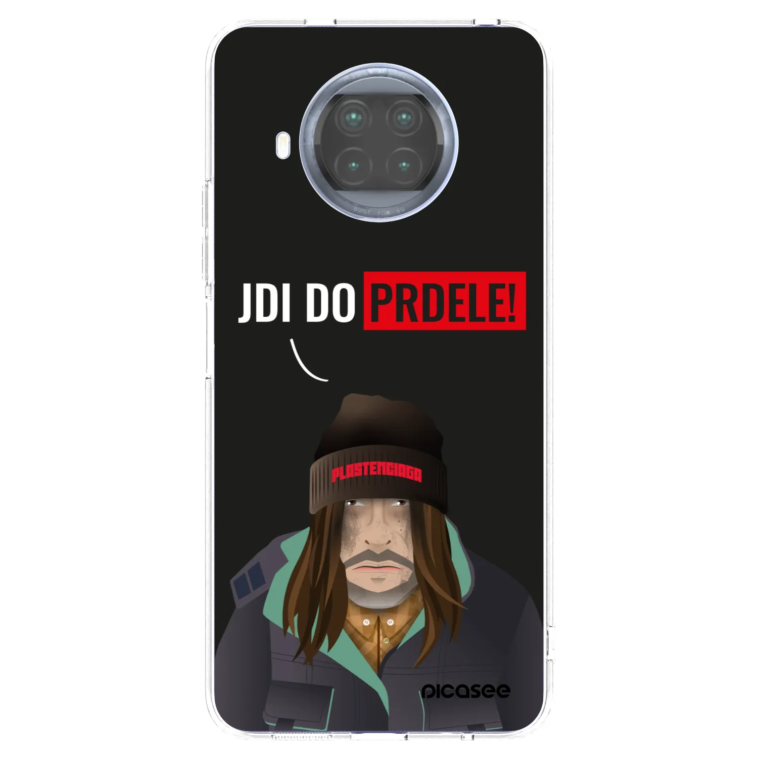 Picasee Xiaomi Mi 10T Lite Hülle - Transparentes Silikon - Bezďák