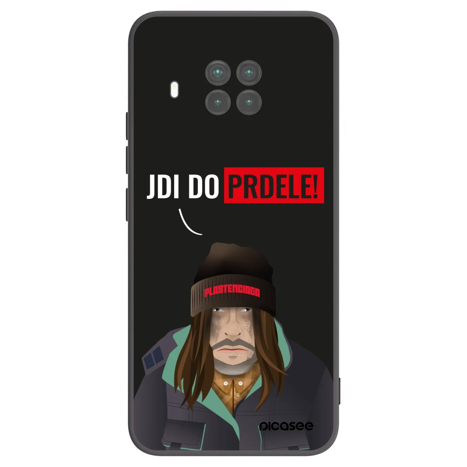 Picasee Xiaomi Mi 10T Lite Hülle - Schwarzes Silikon - Bezďák