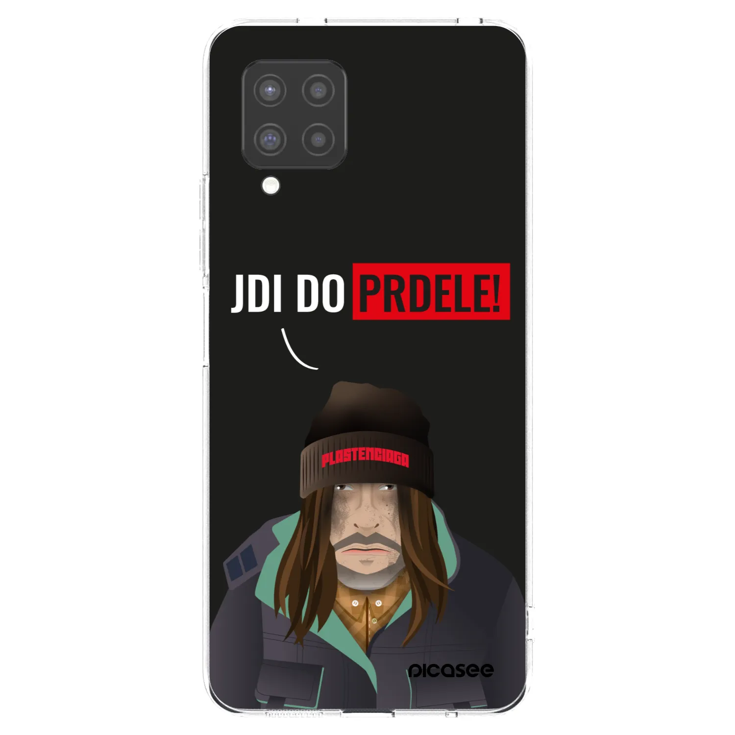 Picasee Samsung Galaxy A42 A426B Hülle - Transparentes Silikon - Bezďák