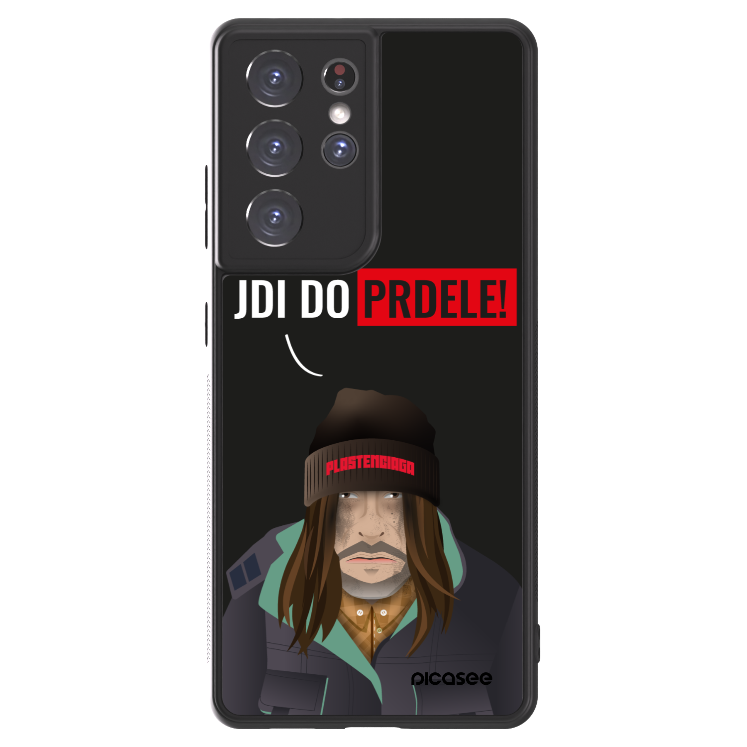 Picasee ULTIMATE CASE für Samsung Galaxy S21 Ultra 5G G998B - Bezďák