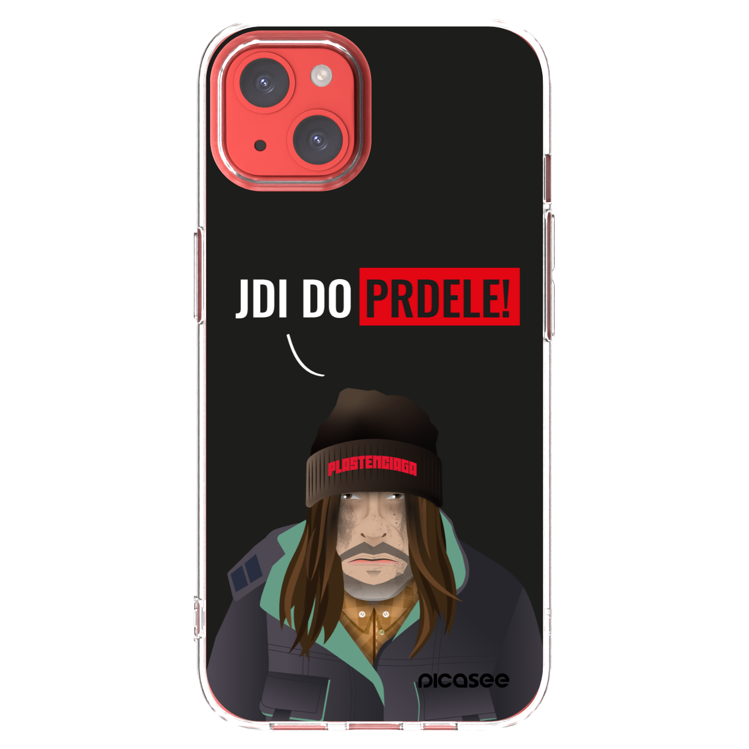 Picasee Apple iPhone 13 Hülle - Transparentes Silikon - Bezďák