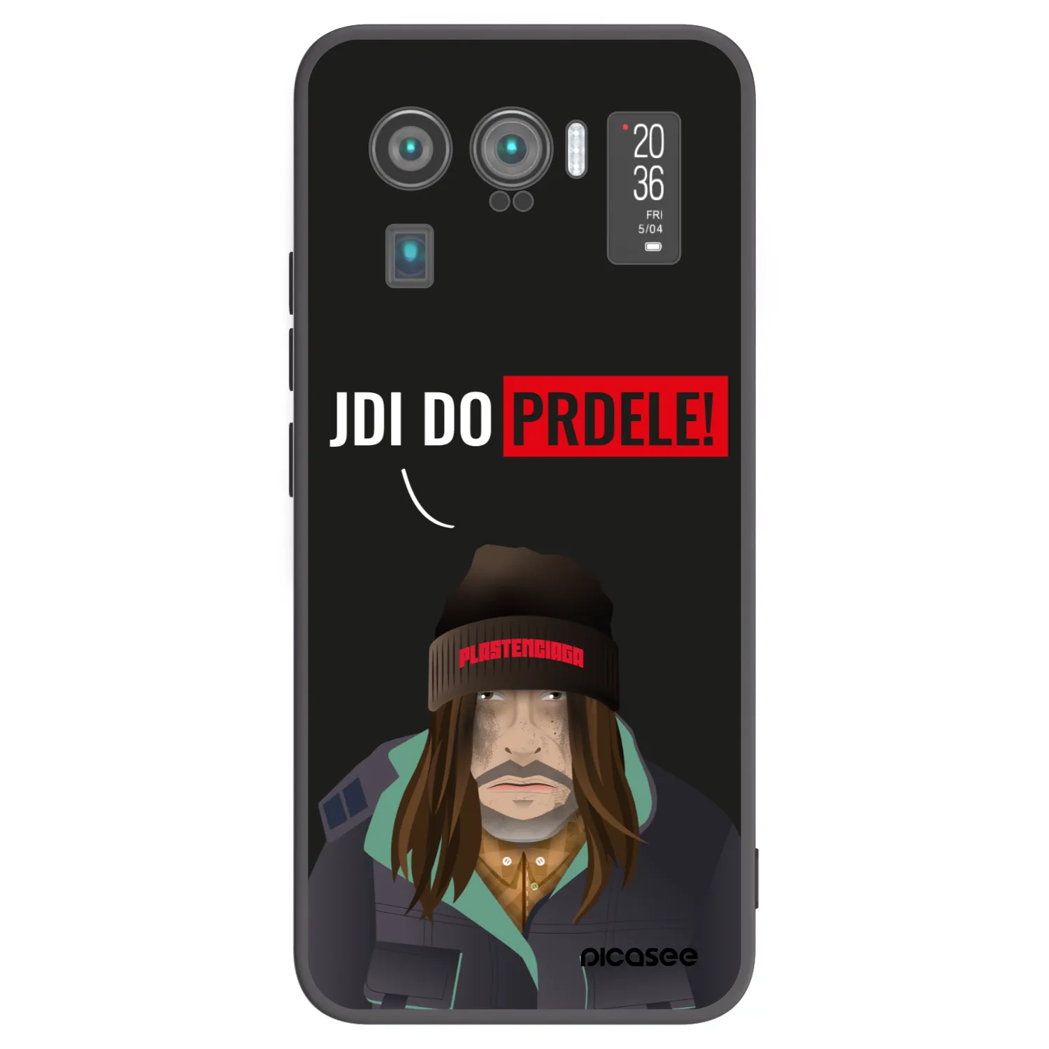 Picasee Xiaomi Mi 11 Ultra Hülle - Schwarzes Silikon - Bezďák