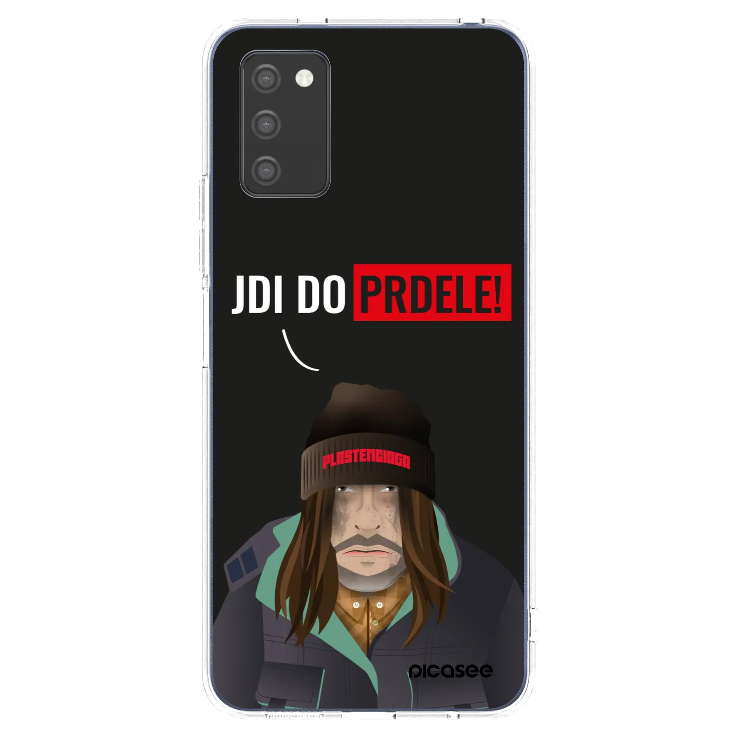 Picasee Samsung Galaxy A02s A025G Hülle - Transparentes Silikon - Bezďák