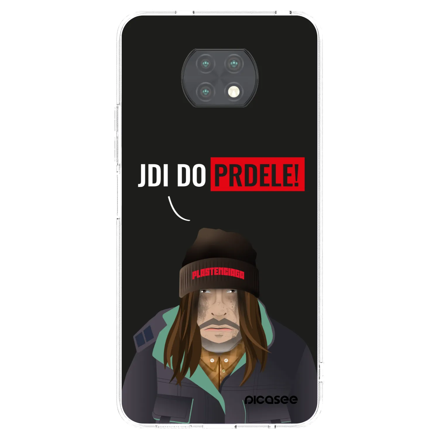 Picasee Xiaomi Redmi Note 9T Hülle - Transparentes Silikon - Bezďák
