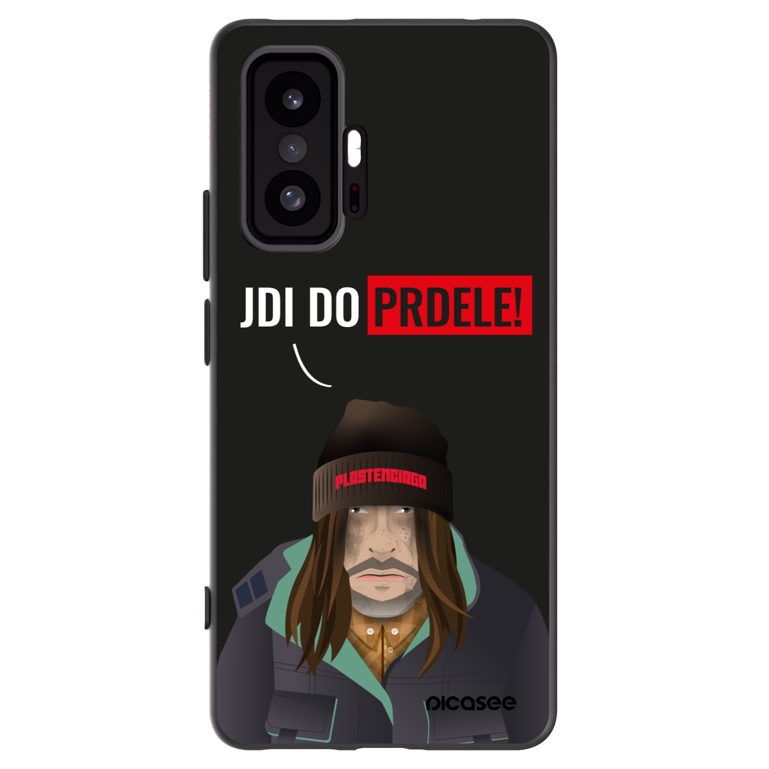 Picasee Xiaomi 11T Hülle - Schwarzes Silikon - Bezďák