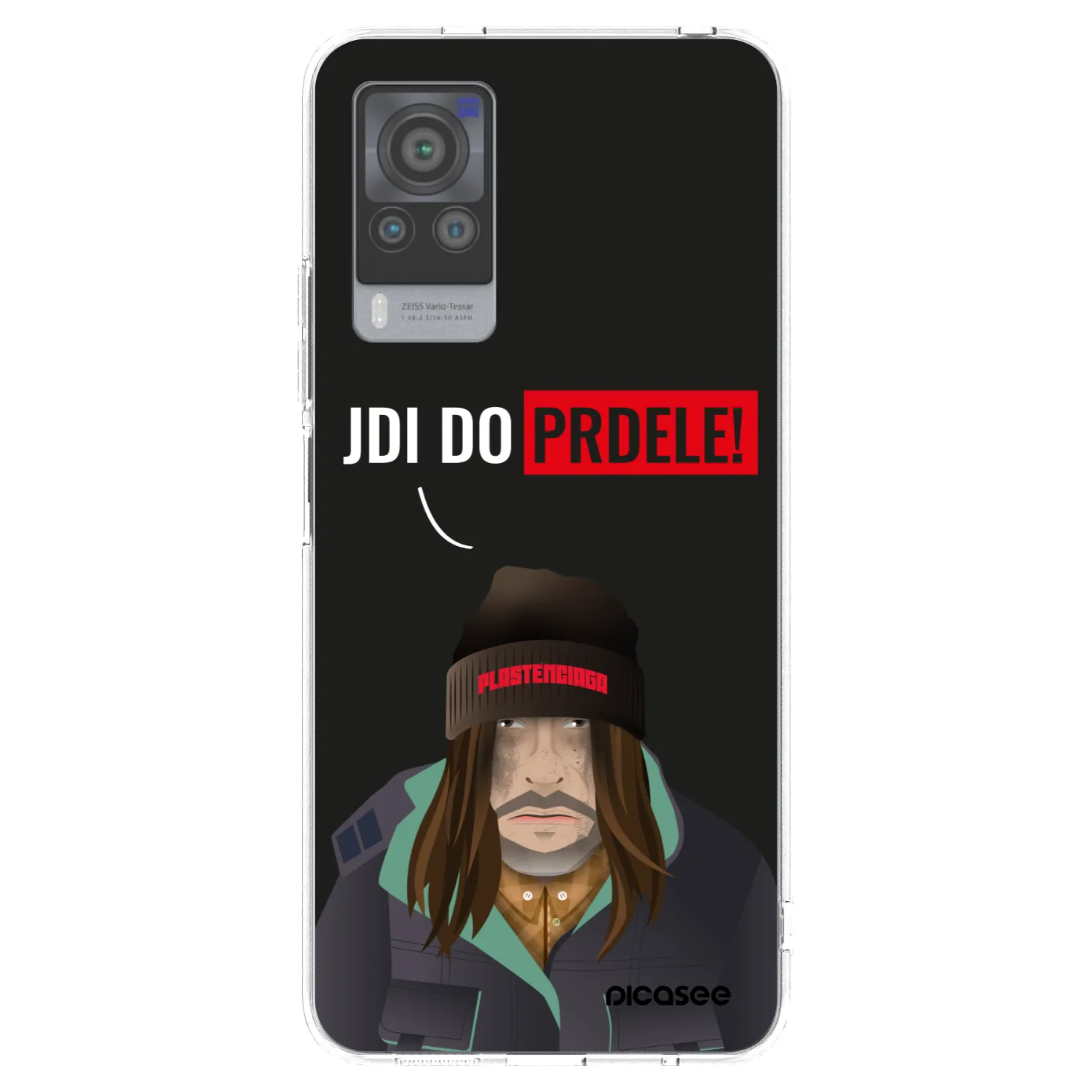 Picasee Vivo X60 Pro 5G Hülle - Transparentes Silikon - Bezďák