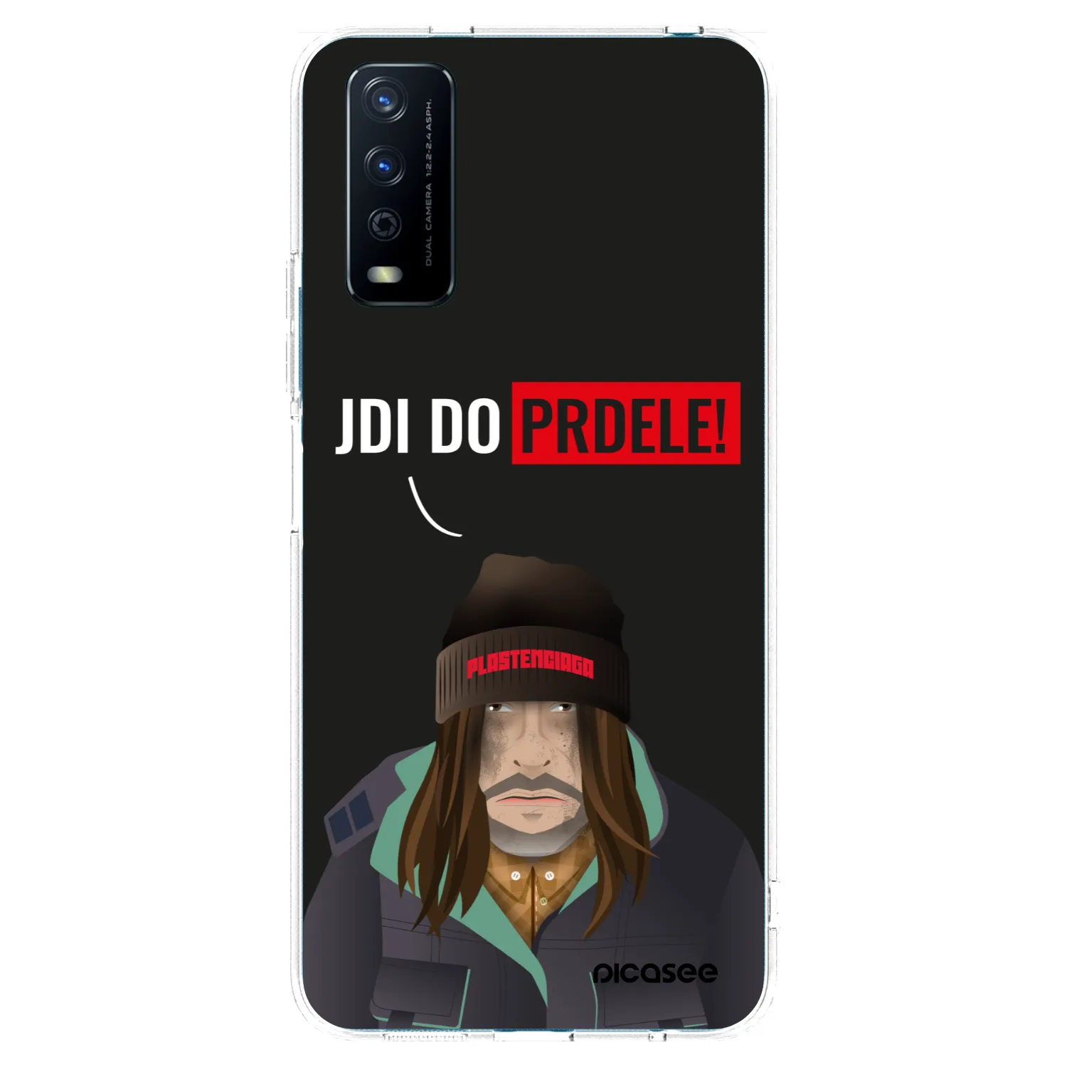 Picasee Vivo Y11s Hülle - Transparentes Silikon - Bezďák