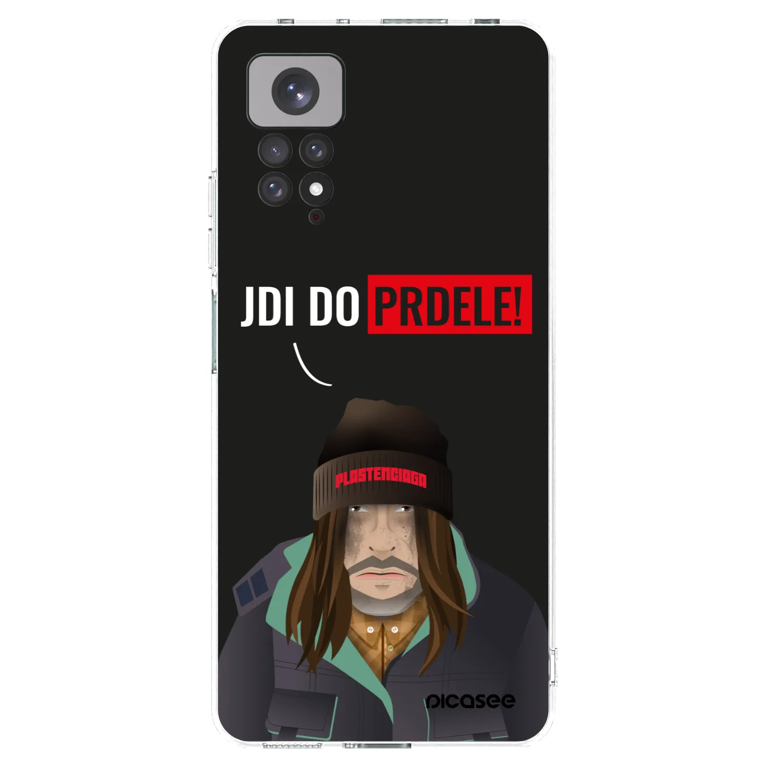 Picasee Xiaomi Redmi Note 11 Hülle - Transparentes Silikon - Bezďák